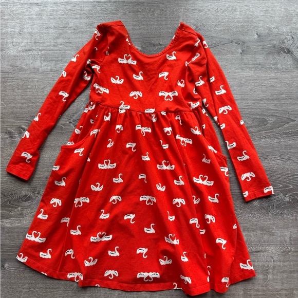 Hanna Andersson Other - Hanna Andersson Floating Swans Skater Dress